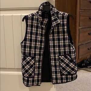 Plaid vest